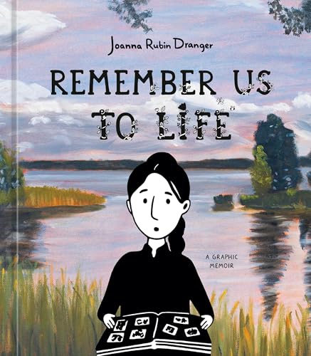 Book cover: illustrated woman with sketchbook before a landscape.