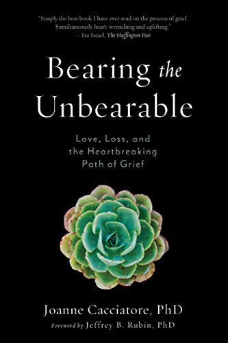 Book cover: black background with green succulent and white text.