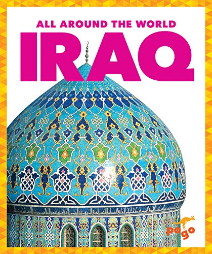 Book cover for "Iraq" featuring a blue and gold mosque dome.