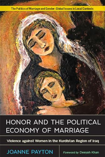 Book cover with painting of two women embracing, titled "Honor and the Political Economy of Marriage.