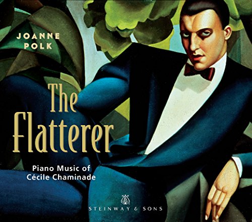 CD cover: portrait of a man in a tuxedo against an abstract floral background.