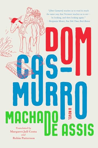 Book cover for “Dom Casmurro” by Machado de Assis, with donkey illustration.