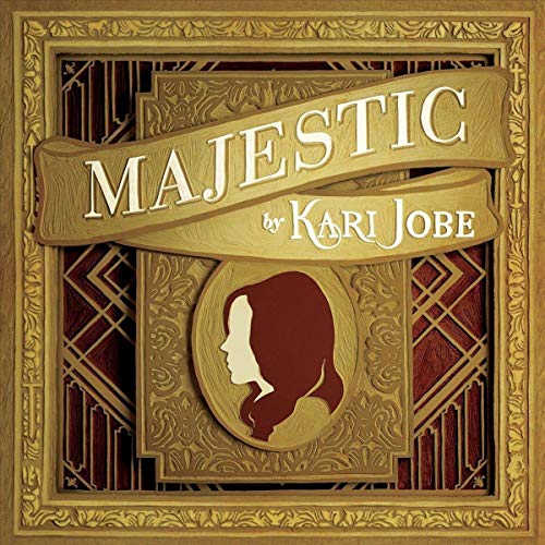 CD cover for “Majestic: Live” by Kari Jobe, featuring a profile portrait.