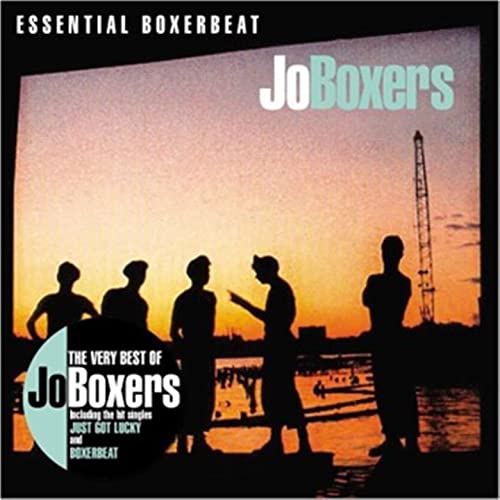 CD cover for JoBoxers’ “Essential Boxerbeat” with silhouetted figures.