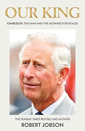 Book cover featuring a portrait of King Charles III.