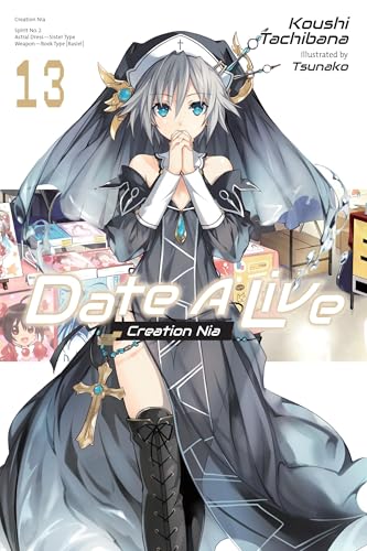 Anime-style girl in a nun outfit with a cross on the cover of Date A Live.