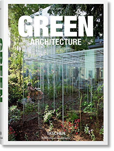 Book cover showing a glass structure in a garden with a person sitting inside.
