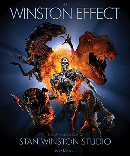 Book cover featuring creatures from films created by Stan Winston Studio.