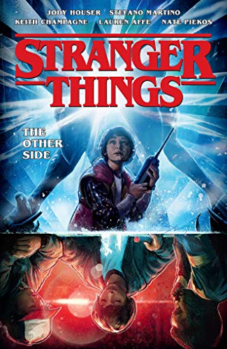 Stranger Things graphic novel cover featuring Will Byers and the Upside Down.