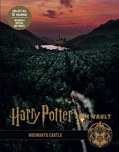 Harry Potter: The Film Vault - Hogwarts Castle" book cover with Hogwarts in the distance.