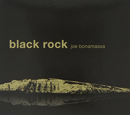 Joe Bonamassa's "Black Rock" CD cover with a dark, rocky landscape.