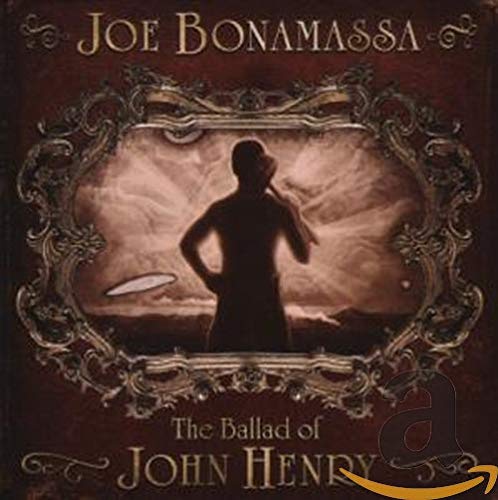 Album cover featuring a silhouette of a man holding a hammer in ornate frame.