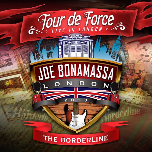 Joe Bonamassa "Tour De Force" CD cover with London imagery and guitar.