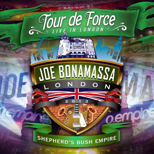 CD cover for Joe Bonamassa’s “Tour De Force” live album, London imagery.