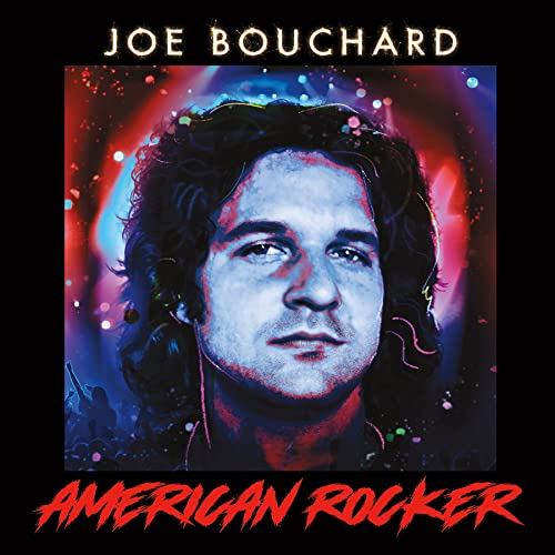 CD cover featuring a portrait of musician Joe Bouchard with colorful effects.
