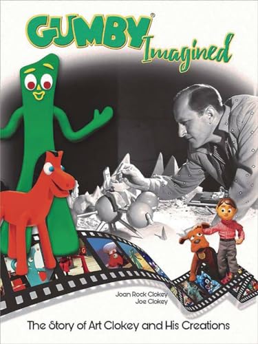 Book cover featuring Art Clokey, Gumby, Pokey, and other clay figures on film strips.
