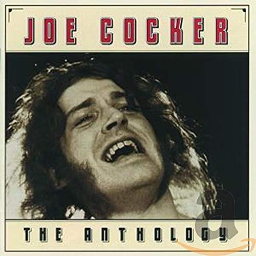 Joe Cocker album cover, "The Anthology," featuring a portrait of the singer.