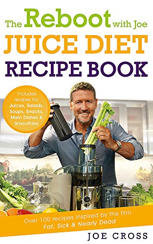 Book cover featuring Joe Cross with a juicer and fresh produce.