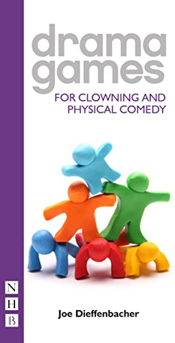 Book cover: “Drama Games” with colorful, stacked plastic figures.