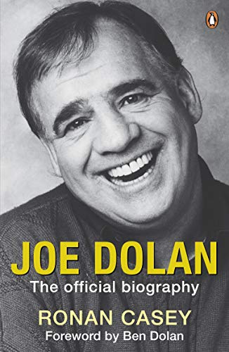 Book cover featuring a smiling portrait of Joe Dolan, Irish singer.