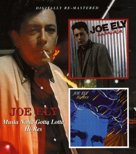 "CD cover featuring Joe Ely with album artwork and 'DIGITALLY RE-MASTERED' text."