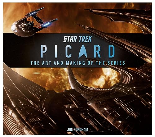 Book cover for “Star Trek: Picard: The Art and Making of the Series.”