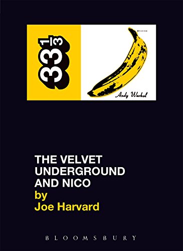 Book cover featuring a yellow banana and black text, “The Velvet Underground and Nico.”