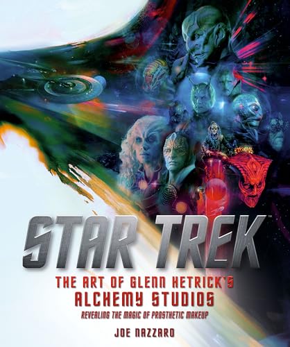 Star Trek Discovery art book cover featuring prosthetic makeup designs.