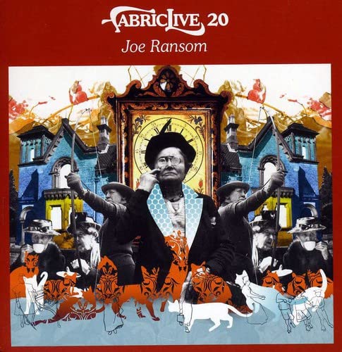 CD cover for Joe Ransom’s FABRICLIVE20, featuring collage artwork.