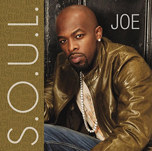 CD cover for Joe’s “S.O.U.L.” album featuring a portrait of the artist.