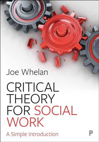 Book cover: “Critical Theory for Social Work” with gears and red accents.