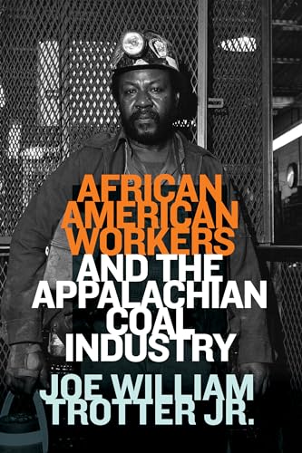 Book cover featuring a Black coal miner with helmet and title text.