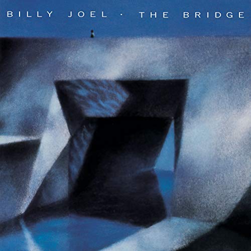 Billy Joel’s “The Bridge” album cover: abstract blue and gray landscape.