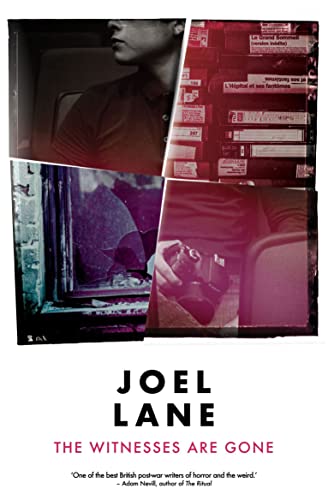 Book cover: fragmented portraits, red tones, and author name "Joel Lane".