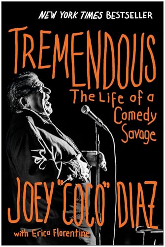 Book cover: Joey Diaz memoir, black and white photo, orange text.