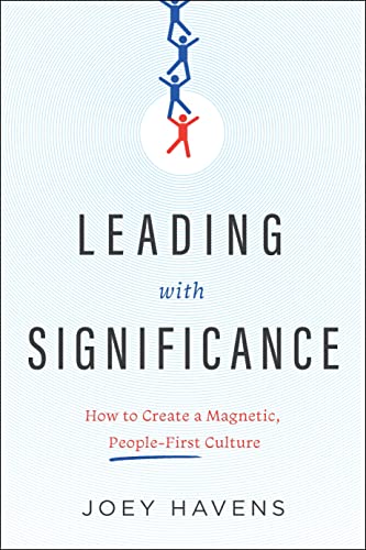 Book cover showing a stack of four stick figures with the title Leading with Significance.