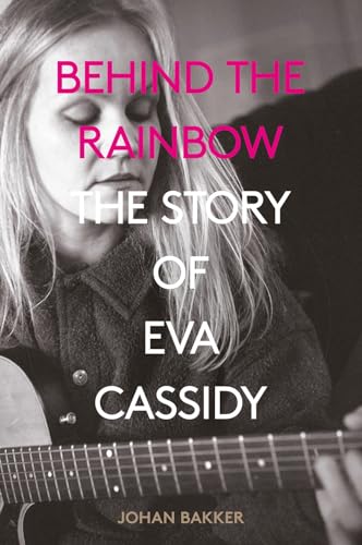 Book cover featuring a black and white portrait of Eva Cassidy playing an acoustic guitar.