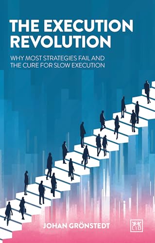 Book cover: “The Execution Revolution” with silhouetted figures on stairs.