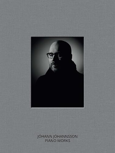 Portrait of composer Jóhann Jóhannsson with album title below.
