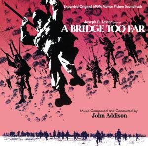 CD cover for "A Bridge Too Far" soundtrack, depicting paratroopers.