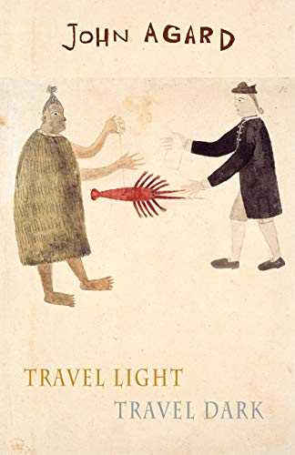 Book cover showing a person in a cloak and a man exchanging a lobster.
