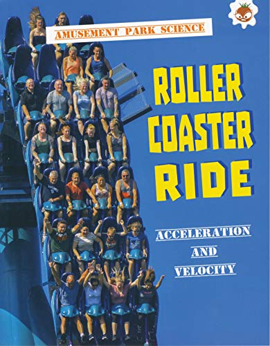 Book cover depicting people riding a blue roller coaster, titled "Roller Coaster Ride.