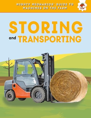 Book cover: forklift lifting a hay bale on a farm.