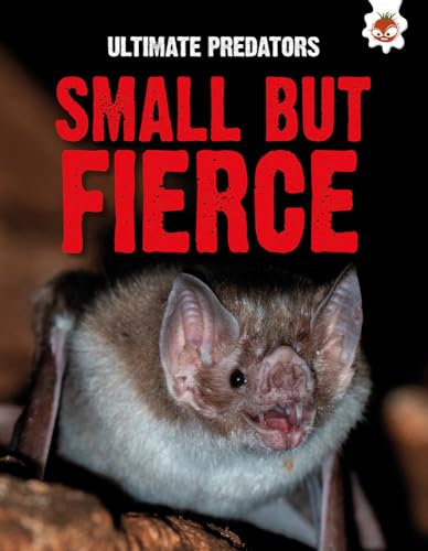 Book cover featuring a brown bat with open mouth and red title text.