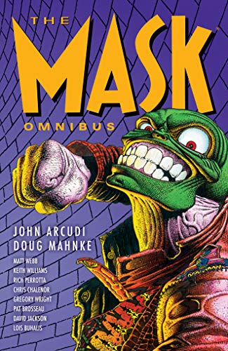 Cover of "The Mask Omnibus Volume 1" featuring a green-faced character.