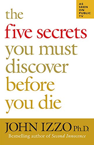 Book cover with red text: "The Five Secrets You Must Discover Before You Die.