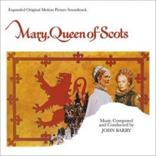 CD cover for "Mary, Queen of Scots" soundtrack by John Barry.
