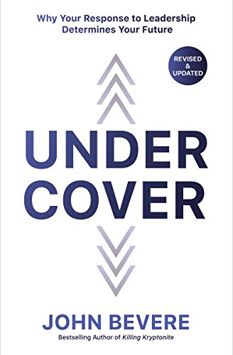 Book cover: "Under Cover" by John Bevere, with upward and downward pointing arrows.