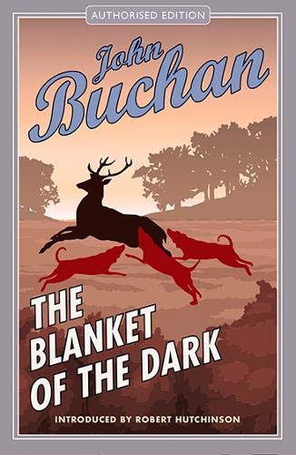 Book cover: deer running across a silhouetted landscape at sunset.