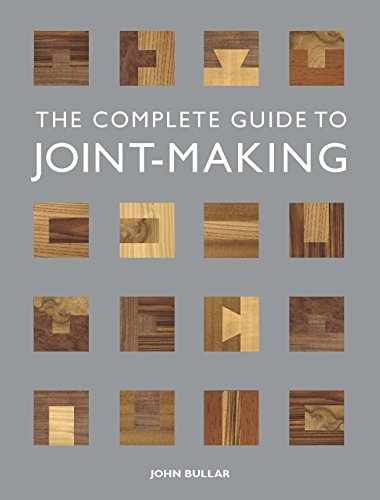 Book cover titled The Complete Guide to Joint-Making featuring photos of various wood joints.